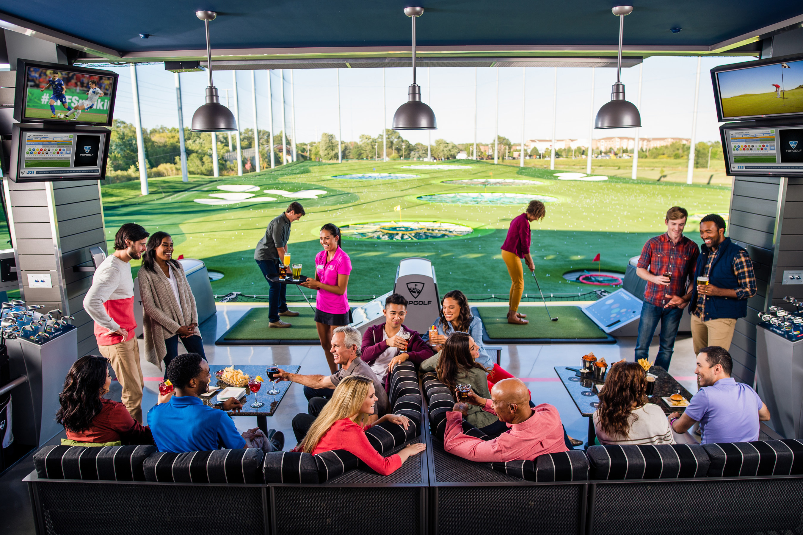 Display event Topgolf Atlanta